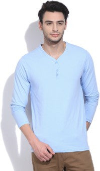 MEN HENLEY NECK